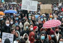 Photo of  تظاهرة حاشدة في بروكسل رفضاً لإغلاق قاعات العروض بسبب كوفيد