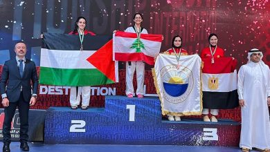 Photo of ميداليات ذهبية وفضية للبنان في البطولة العربية للتايكواندو بالفجيرة