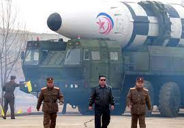 Photo of كوريا الشمالية تطلق ثلاثة صواريخ بالستية أحدها عابر للقارات