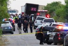 Photo of العثور على 46 جثة لمهاجرين غير شرعيين داخل شاحنة في ولاية تكساس