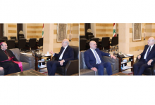 Photo of ميقاتي يبحث مع مولوي ملف الانتخابات البلدية ويستقبل سفير الفاتيكان