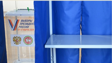 Photo of بدء تصويت العسكريين الروس بالانتخابات الرئاسية الروسية في قاعدة حميميم