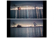 Photo of انهيار جسر معلق في ميريلاند الأميركية بعدما اصطدمت به سفينة وأنباء عن قتلى