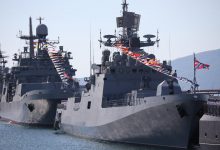 Photo of أسطول البحر الأسود الروسي قصف أهدافاً في أوكرانيا بمنظومة «باستيون»